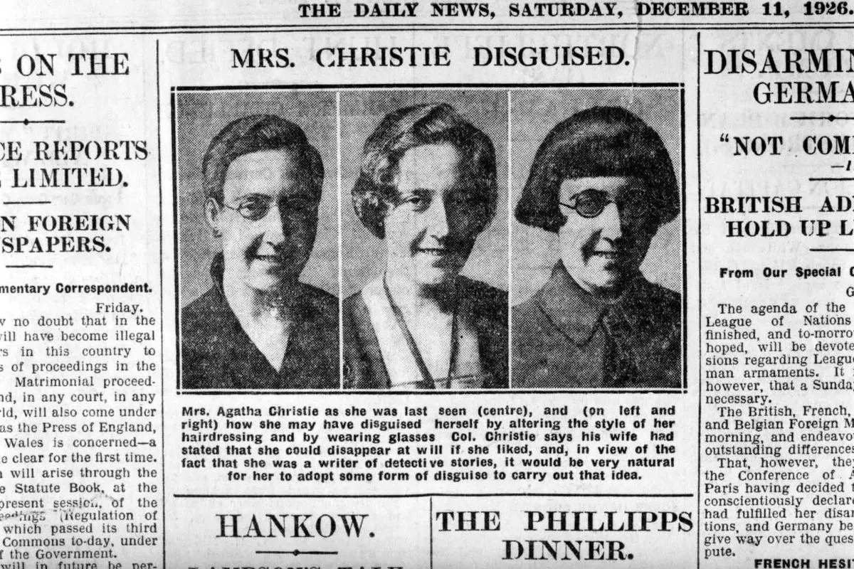 افشای راز یازده روزی که آگاتا کریتسی ناپدید شد