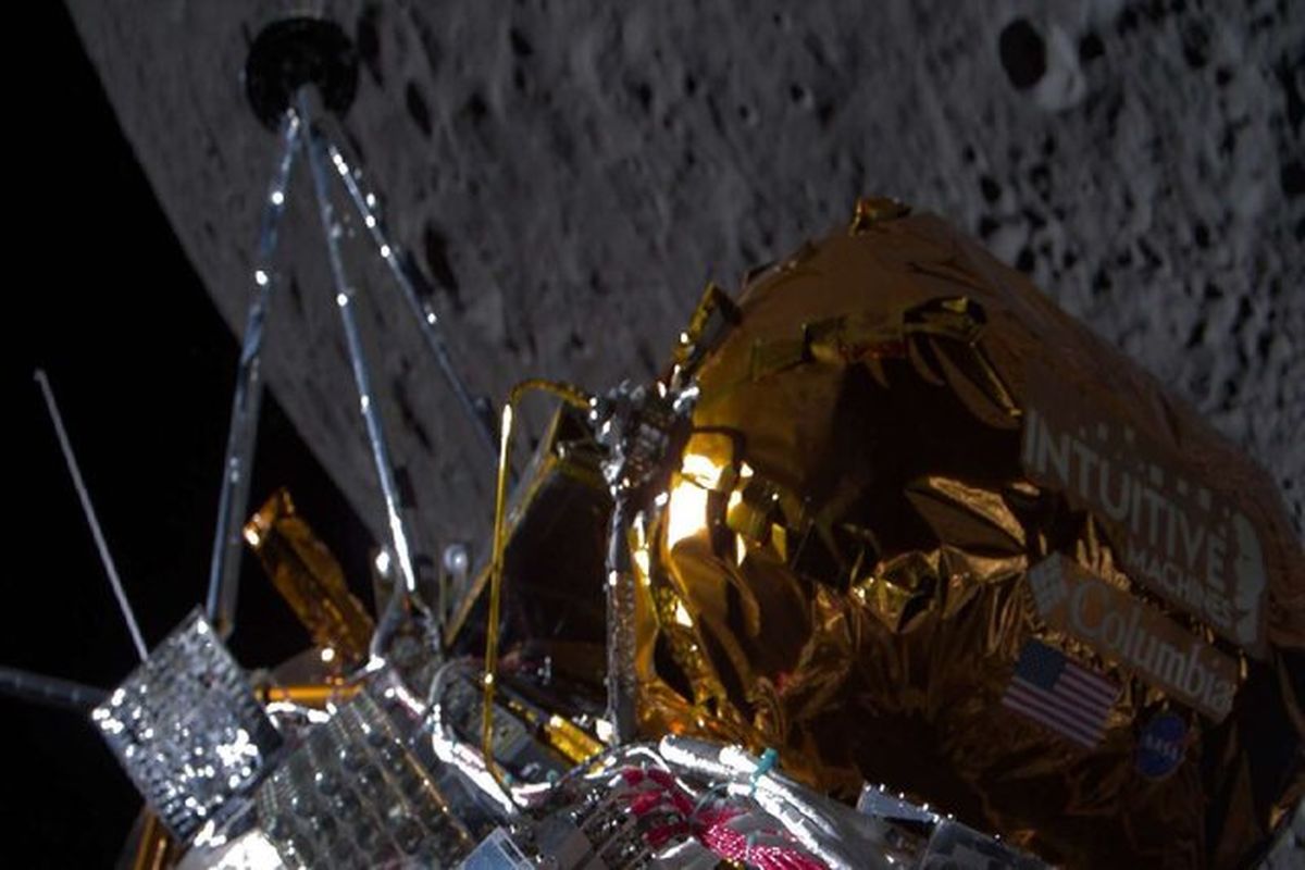  فضاپیمای خصوصی «اودیسیوس» روی ماه چپ کرد