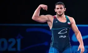 مدال نقره آذرپیرا در برابر حریف آمریکایی