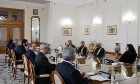 دیدار وزرای خارجه ایران و عمان در تهران/ تصاویر

