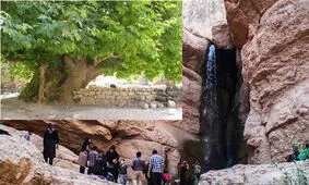 «اسطرخی»، روستایی زیبا در دامنه کوه شاه جهان
