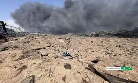 وضعیت آخرالزمانی محل انفجار بندرعباس از نگاه دوربین خبرنگار خبرفوری
