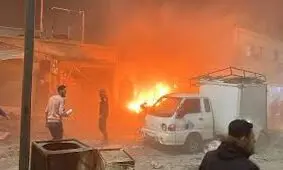 انفجار خودرو در شهر منبج سوریه/ ویدئو