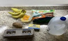 محتویات یک خرید 57 دلاری از سوپر مارکت در آلاسکا!/ تصاویر