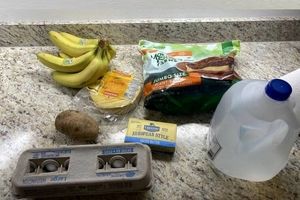 محتویات یک خرید 57 دلاری از سوپر مارکت در آلاسکا!/ تصاویر