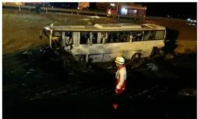 31 کشته و مصدوم در پی واژگونی اتوبوس ترکیه