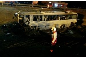 31 کشته و مصدوم در پی واژگونی اتوبوس ترکیه