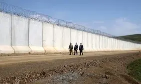 دیوار مرزی ۹۶ کیلومتری ترکیه با ایران
