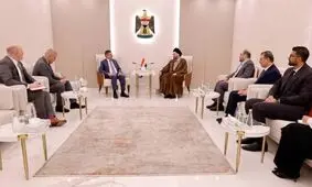 دیدار عمار حکیم با کاردار سفارت آمریکا/ تاکید رهبر جریان حکمت ملی عراق به گفتگو و تفاهم و پایان تنش در منطقه