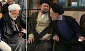 حضور خبرساز خاتمی و کروبی در یک مراسم ختم/ اولین حضور رئیس اسبق مجلس پس از رفع حصر در یک مراسم عمومی/ تصاویر

