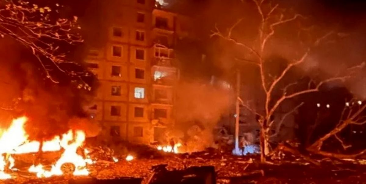  ده‌ها کشته و زخمی در حمله موشکی روسیه به شهر زاپروژیا اوکراین