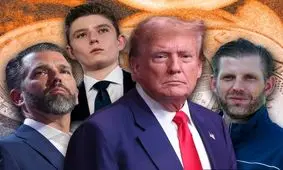 پسران ترامپ از سفر پدر به خلیج فارس کیسه دوختند

