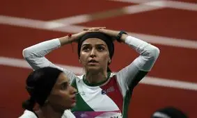 چه کسی نخواست فرزانه فصیحی به مسابقات دوومیدانی قهرمانی جهان در اسکاتلند برود؟

