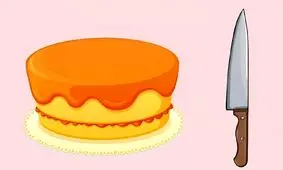 تست هوش/ شما یک کیک دارید، چگونه می‌توانید آن را تنها با ۳ برش به ۸ قسمت مساوی تقسیم کنید؟