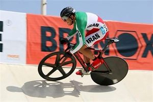 گنج‌خانلو به مدال طلای دوچرخه‌سواری پیست آسیا رسید