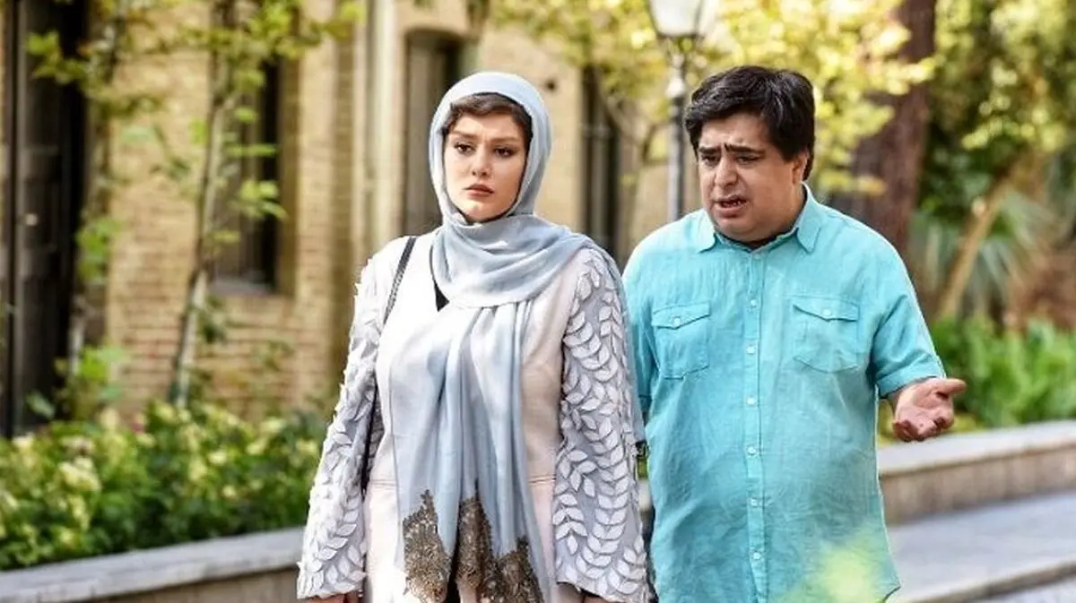 سفر در زمان؛ «سحر قریشی» با لباس عروس در کنار «رضا شفیعی جم» در پشت‌صحنه «آپاچی» 