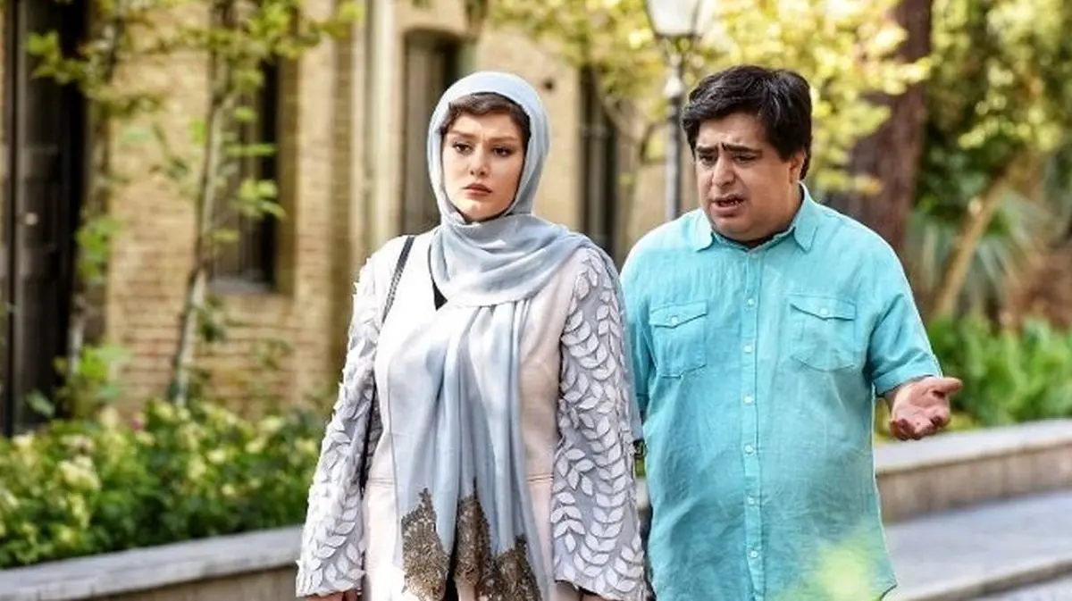 سفر در زمان؛ «سحر قریشی» با لباس عروس در کنار «رضا شفیعی جم» در پشت‌صحنه «آپاچی» 