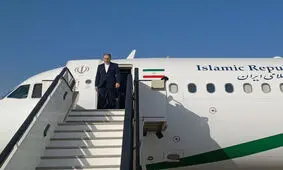 وزیر خارجه وارد گیلان شد


