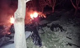 شکار پهپاد هرمس ۹۰۰ در بروجرد/ عکس