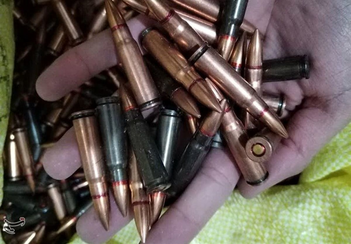 کشف بیش از ۶ هزار فشنگ جنگی در مرز مریوان