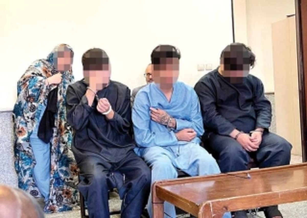 محاکمه دو زن و سه مرد در قتل رئیس بانک/ همسر سابقم ۹۰۰ گرم طلا به من بدهکار بود
