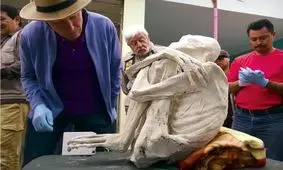 کشف جسد یک آدم فضایی سه انگشت در پرو + عکس