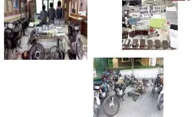 کشف مجهزترین مرکز جعل پلاک و اسناد موتورسیکلت