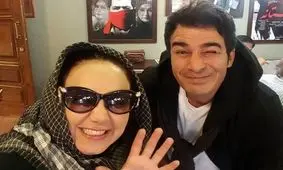 ترسیدن بهنوش بختیاری وسط برنامه/ ویدئو