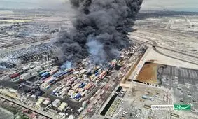 لحظه وقوع انفجار به روایت یکی از کارمندان بندرعباس/ویدیو