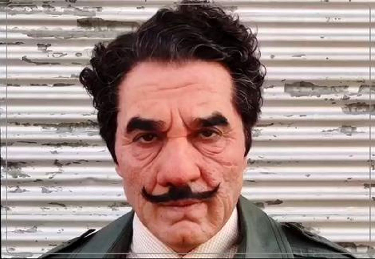گریم سنگین و دیدنی نوید محمدزاده برای بازی در سریال آکتور/ ویدئو

