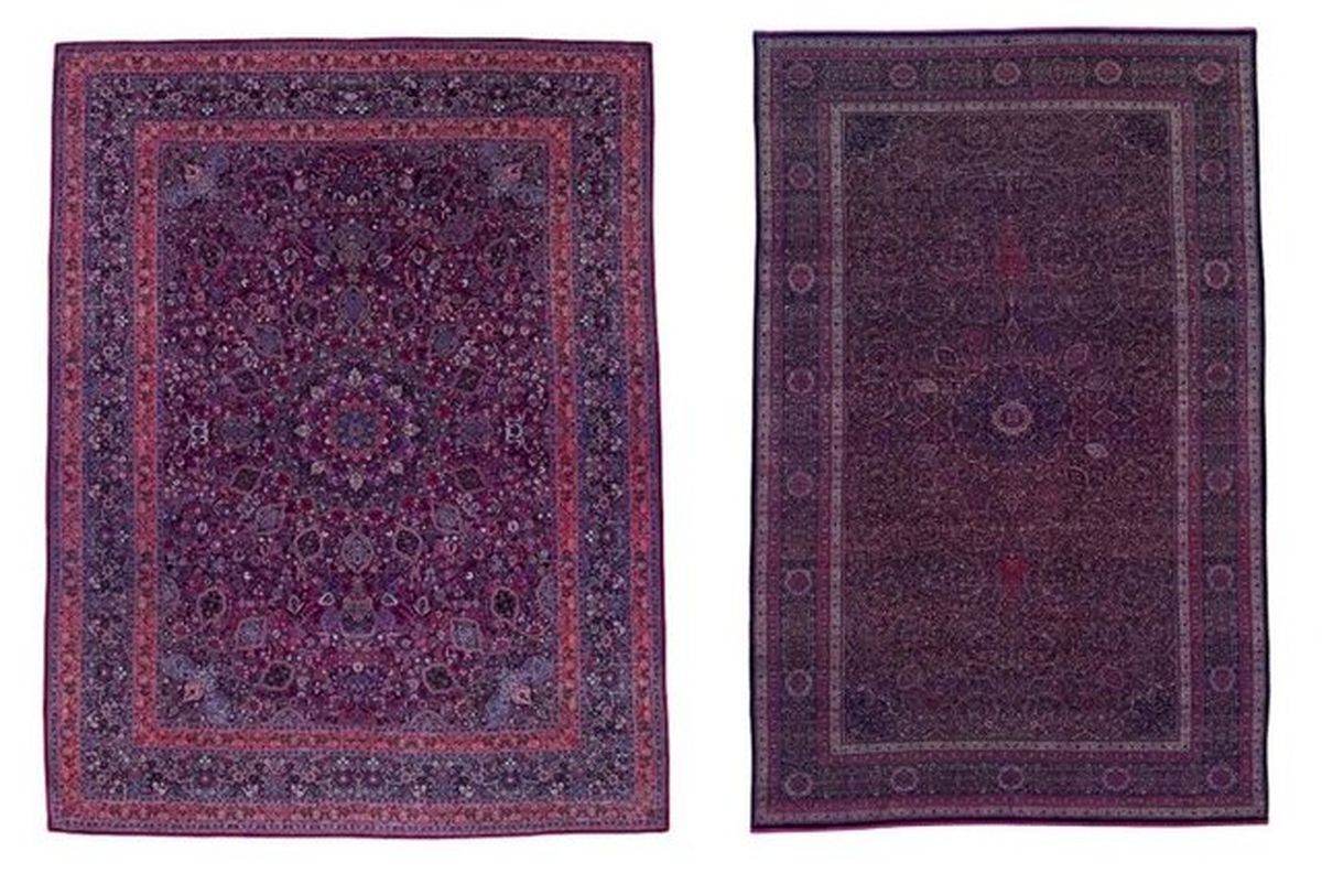 توضیح موزه فرش درباره فرش های ناپدیدشدۀ سعدآباد