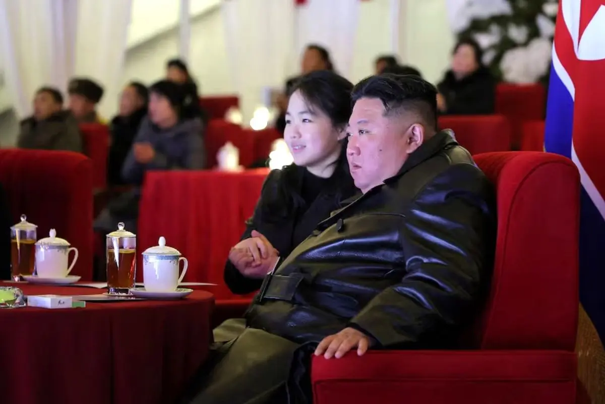 جشن سال نو «کیم جون اون» همراه  با جانشین خود