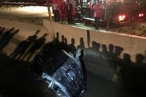 سقوط خودرو درون کانال آب جان ۵ نفر را گرفت