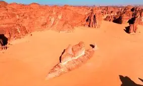 شگفتی‌های «صخره‌ای» عربستان؛ از «ماهیِ صحرا» تا «فیلِ بیابان»