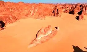 شگفتی‌های «صخره‌ای» عربستان؛ از «ماهیِ صحرا» تا «فیلِ بیابان»