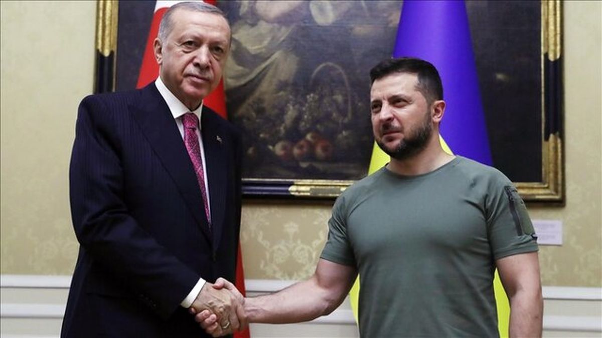 اردوغان به زلنسکی پیشنهاد ایجاد یک منطقه غیرنظامی در نیروگاه اتمی زاپروژیا را داد