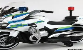 ویدیوی جنجالی زن بی‌حجابی با موتور پلیس