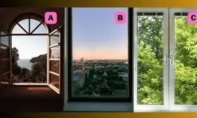 تست شخصیت شناسی/ آدمی درونگرا هستید یا برونگرا؟ پنجره‌ای که باز می‌کنید آن را برای ما آشکار می‌کند