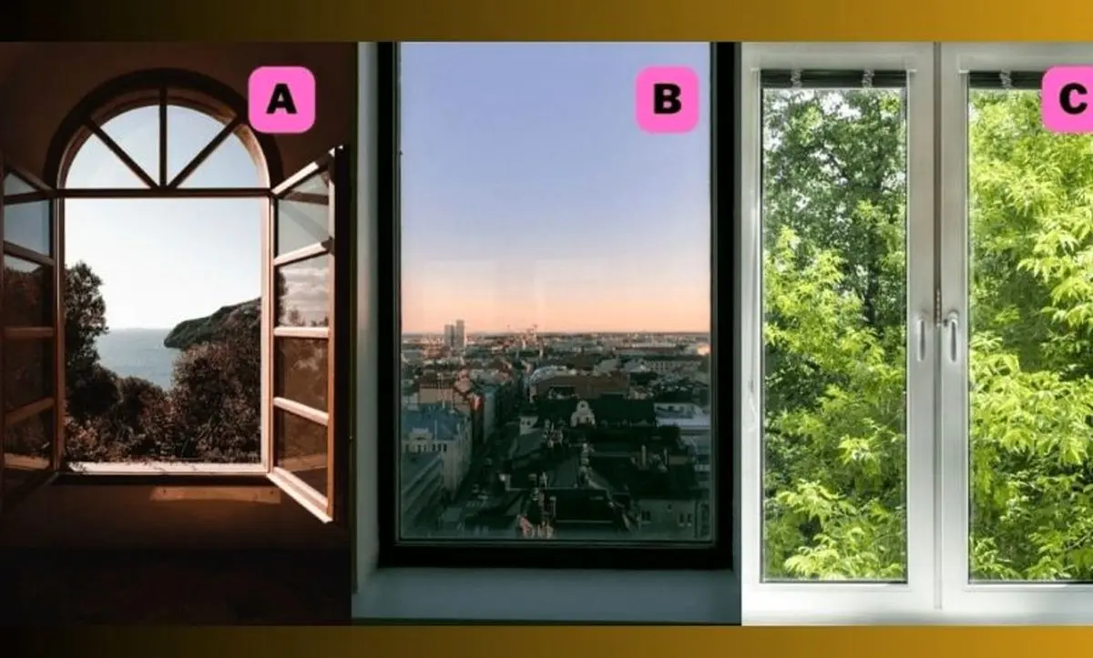 تست شخصیت شناسی/ آدمی درونگرا هستید یا برونگرا؟ پنجره‌ای که باز می‌کنید آن را برای ما آشکار می‌کند