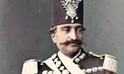 سفر به ایران قدیم؛ تصویری از «ناصرالدین شاه» روی پلکان عمارت «خوابگاه» 