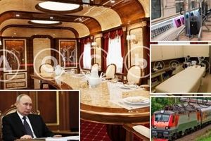 قطار ارواح پوتین، زره‌پوش لوکس مجهز به سالن زیبایی و دستگاه‌های ضدپیری