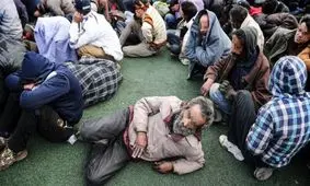 نیمی از معتادان متجاهر در تهران خانواده‌ای ندارند
