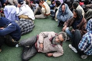 نیمی از معتادان متجاهر در تهران خانواده‌ای ندارند
