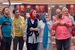 حضور پر انرژی بازیگران ایرانی به همراه همسرانشان در جوکر خانوادگی/ ویدئو