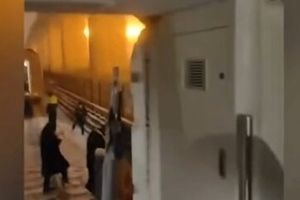 جداشدن واگن‌های قطار مترو در پکن/ بیش از ۳۰ نفر زخمی شدند/ ویدئو