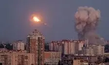 حمله شدید موشکی و پهپادی روسیه به کی‌یف/ ویدئو