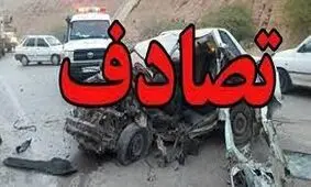 تصادف زنجیره ای در مسیر مشهد به تربت حیدریه ۱۲ مصدوم برجای گذاشت
