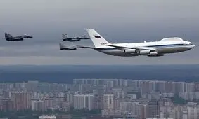 دیده شدن «کرملین پرنده» در آسمان مسکو پس از ۱۲ سال/ از پناهگاه اتمی پوتین چه می‌دانیم؟