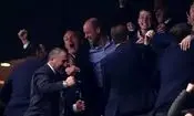 شادی جالب شاهزاده ویلیام در فینال لیگ اروپا/ عکس