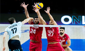 تیم ملی والیبال ایران 3 بر 2 از آرژانتین شکست خورد

